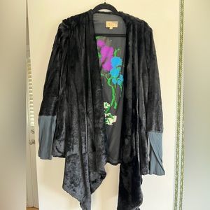 Elizabeth and James faux fur wrap